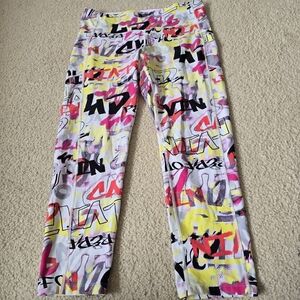 Calvin Klein Performance WITH POCKETS Athletic Leggings Womens Size XL